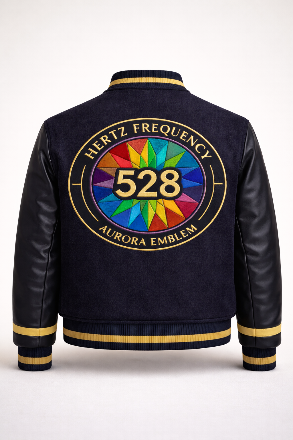 LumaFonds® Crown Edition 528 “Aurora Emblem” Varsity Jacket — Open Edition