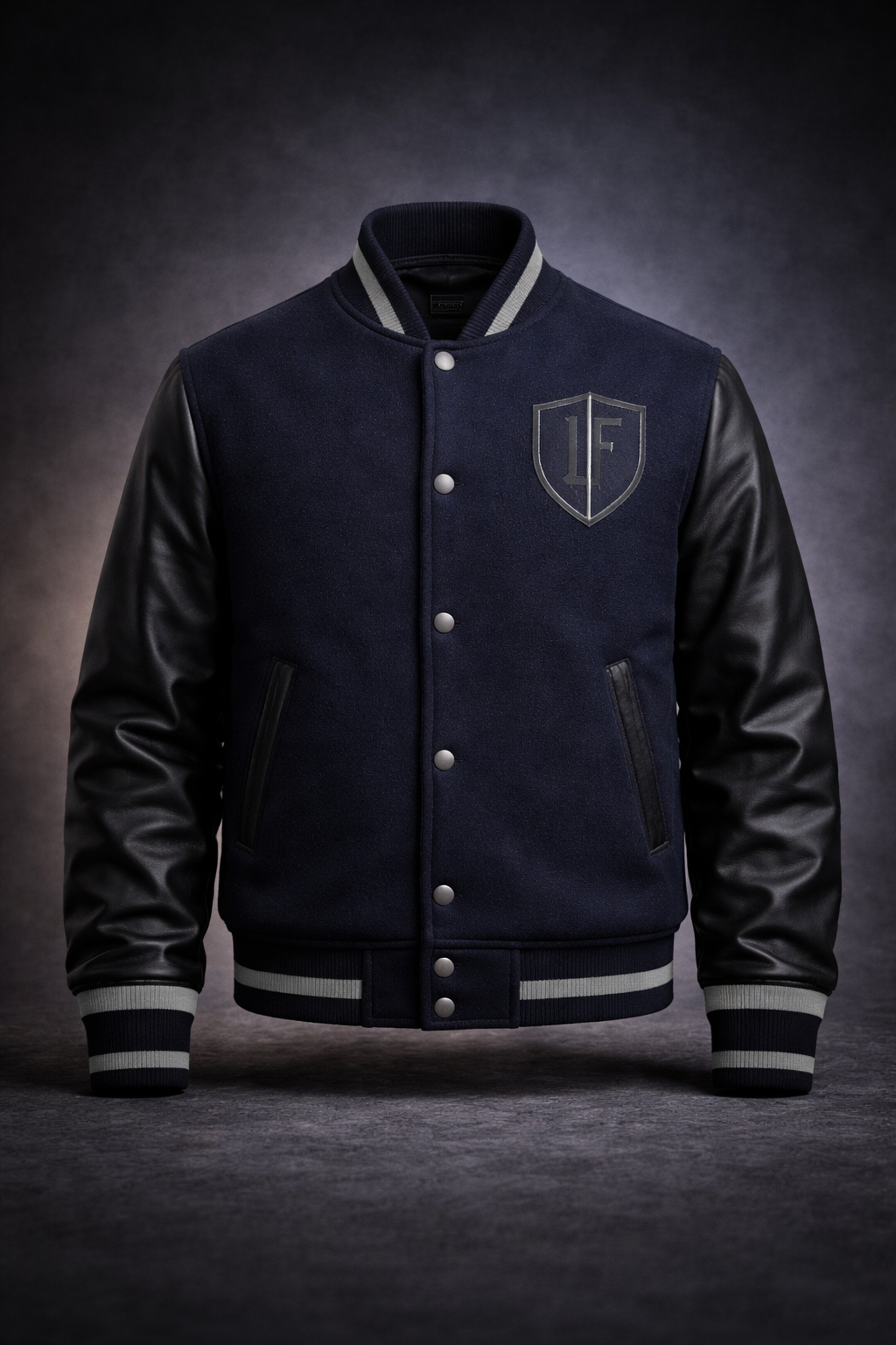 LumaFonds® Service Line “Civic Guardian Edition” Varsity Jacket — Limited Edition (77 Pieces)