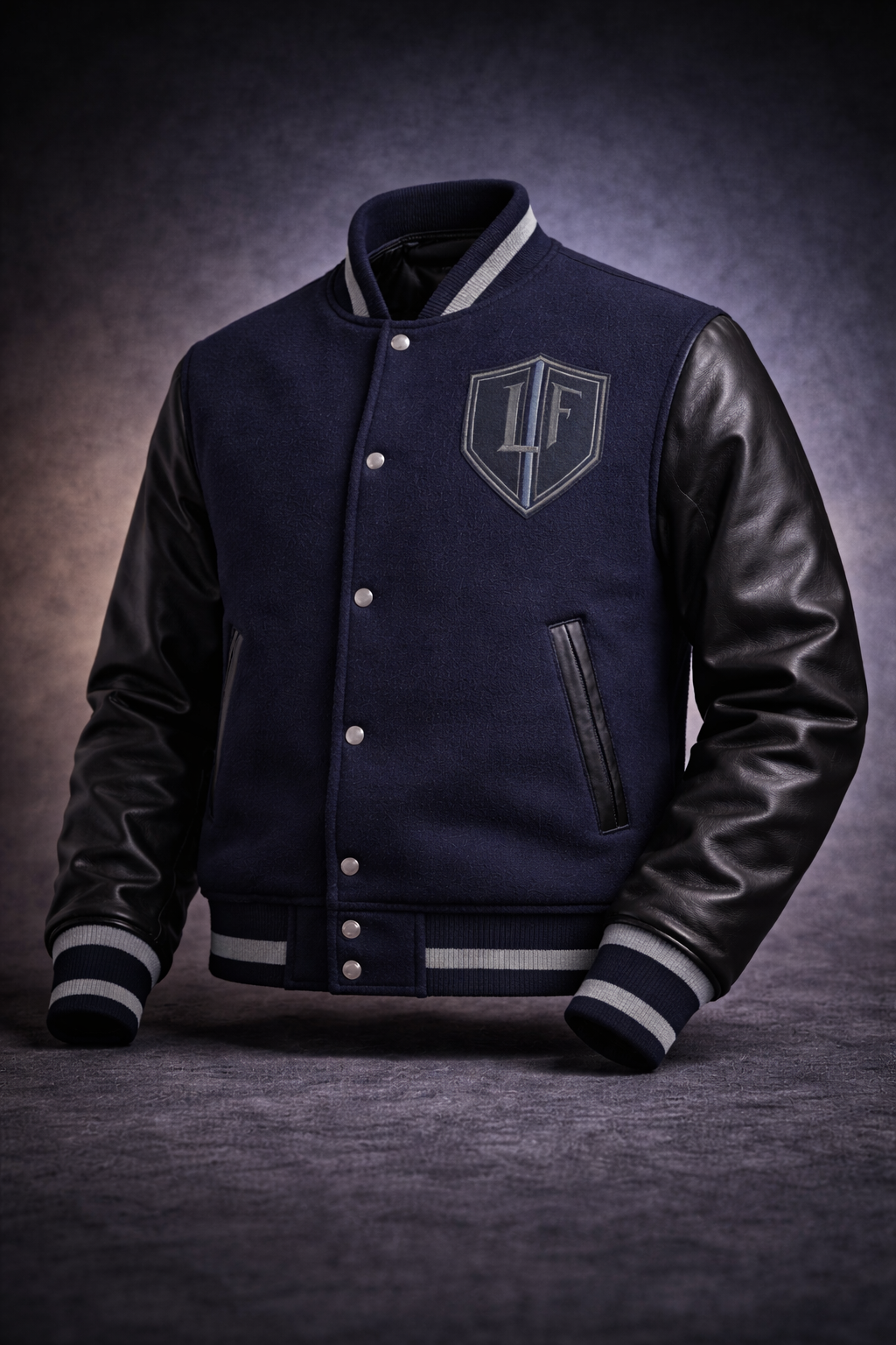 LumaFonds® Service Line “Civic Guardian Edition” Varsity Jacket — Limited Edition (77 Pieces)