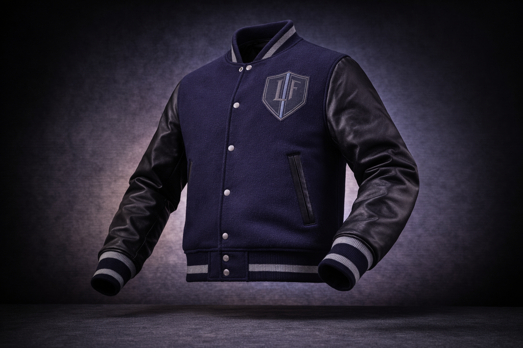 LumaFonds® Service Line “Civic Guardian Edition” Varsity Jacket — Limited Edition (77 Pieces)