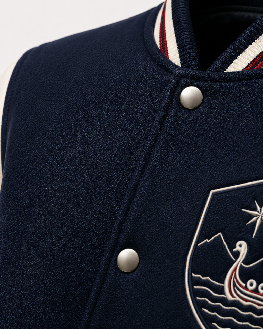 LumaFonds® Northern Row — Norway Edition Varsity Jacket
