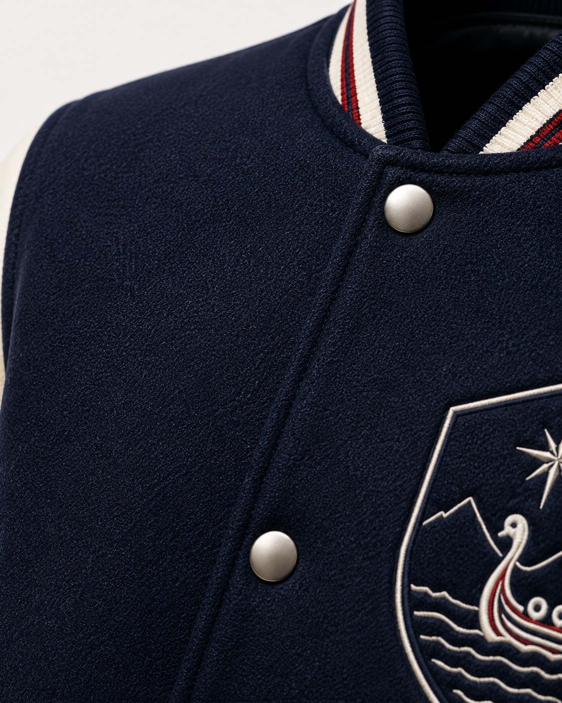 LumaFonds® Northern Row — Norway Edition Varsity Jacket