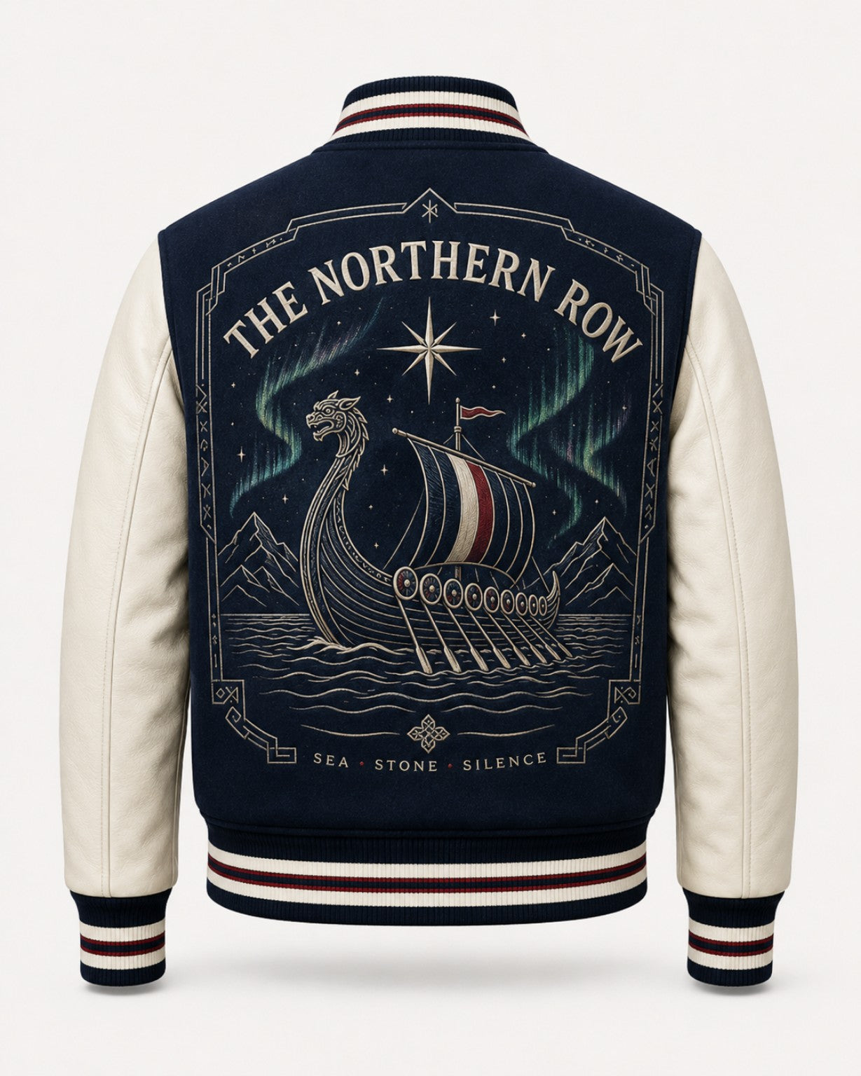 LumaFonds® Northern Row — Norway Edition Varsity Jacket