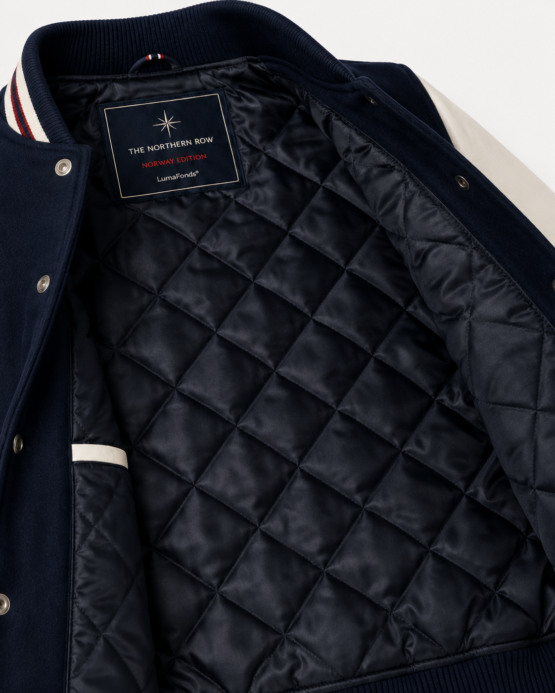 LumaFonds® Northern Row — Norway Edition Varsity Jacket