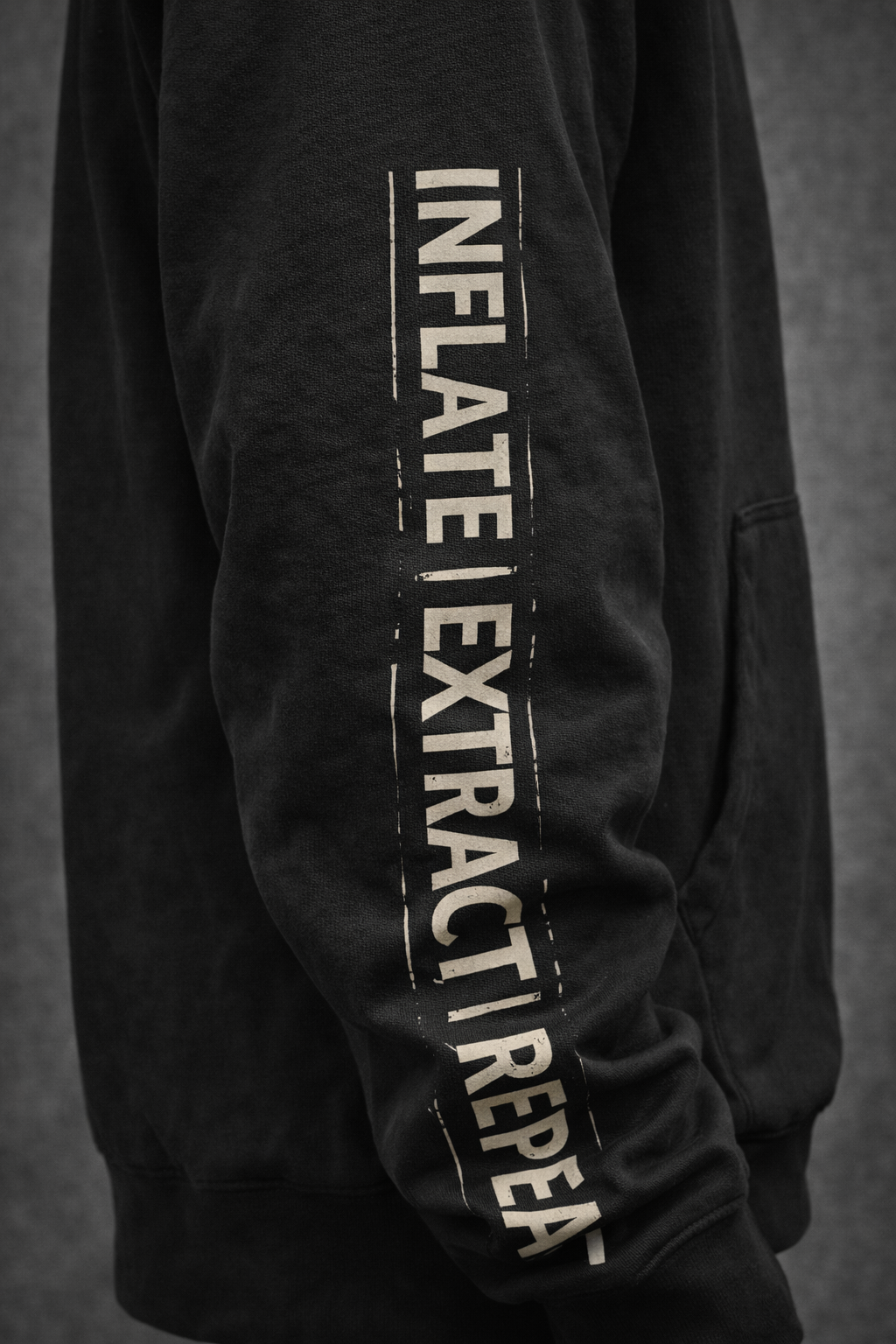 LumaFonds® Bankster Clown Heavyweight Graphic Hoodie – Face Edition