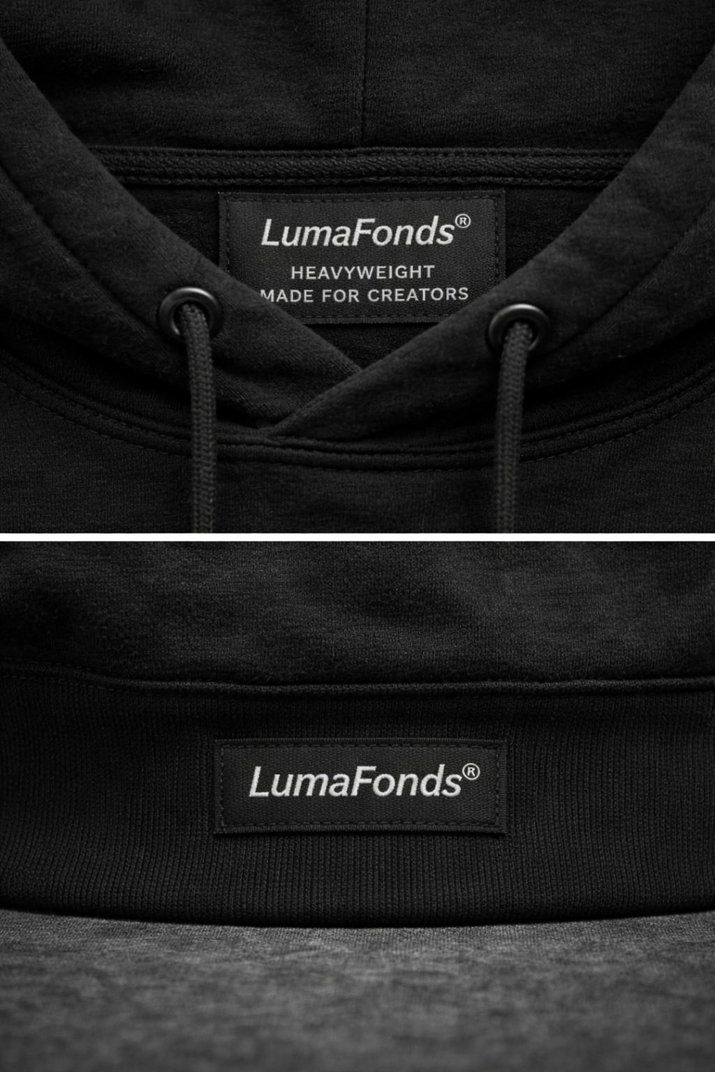 LumaFonds® Bankster Clown Heavyweight Graphic Hoodie – Face Edition